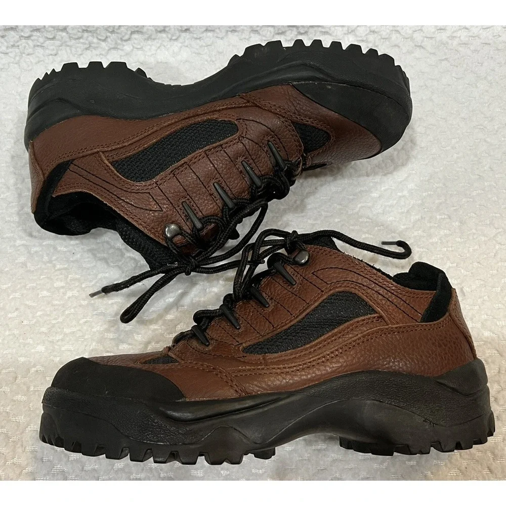 GH Bass &‎ Co. Leather Hiking Walking Boots Shoes #3197 - Size 9.5